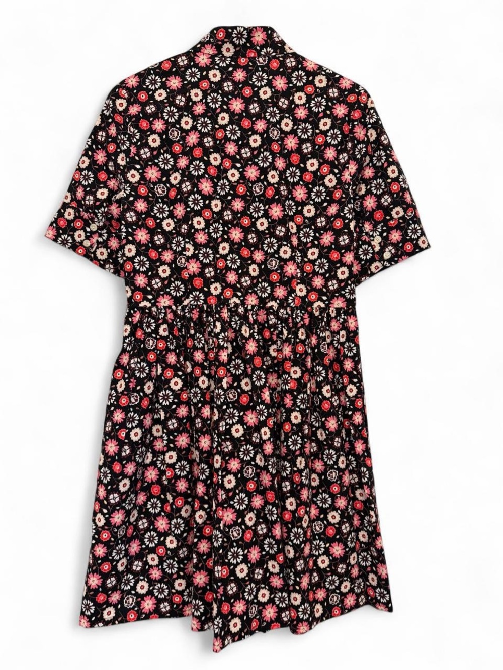 Kate Spade Black Floral Fit & Flare Dress - Picture 3 of 7